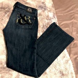 Rock & Republic Kasandra embellished bootcut jeans